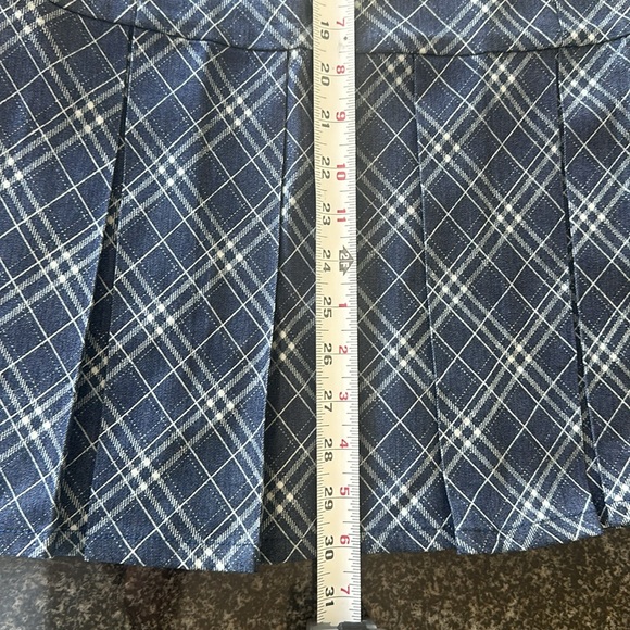 Maison Cléo Denim Blue Shift Dress with Pleated Skirt Size 36 French sizing. - Picture 9 of 9